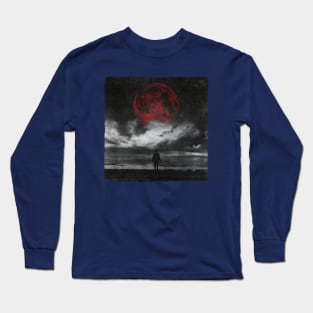 Retreat - Man on a Beach Long Sleeve T-Shirt